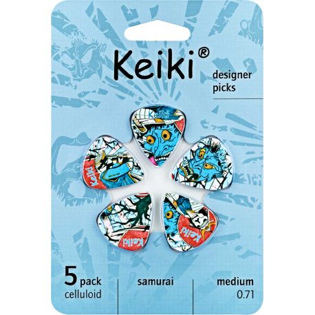 Imagen del pack de púas keiki-kpsr-5 Pack.